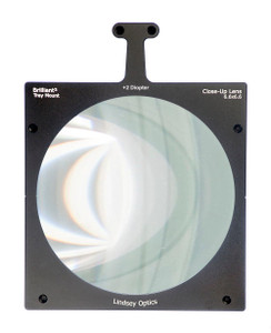 Lindsey Optics 6.6x6.6" +2 Diopter Tray Mount Close-Up Lens Lindsey Optics 6.6x6.6" +2 Diopter Tray Mount Close-Up Lens