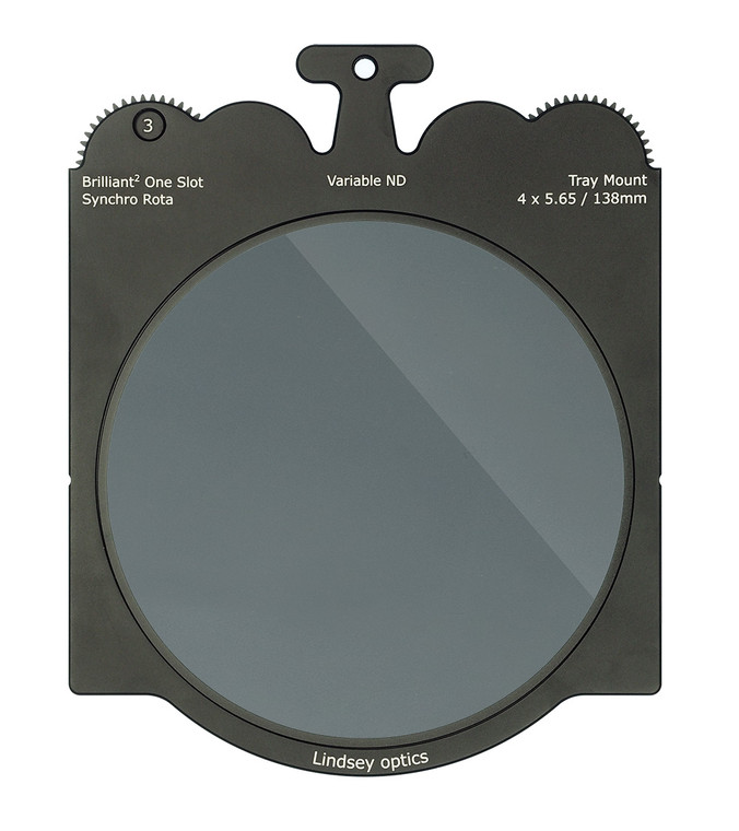 One Slot 4x5.65 Tray Mounted Variable Neutral Density Filter
