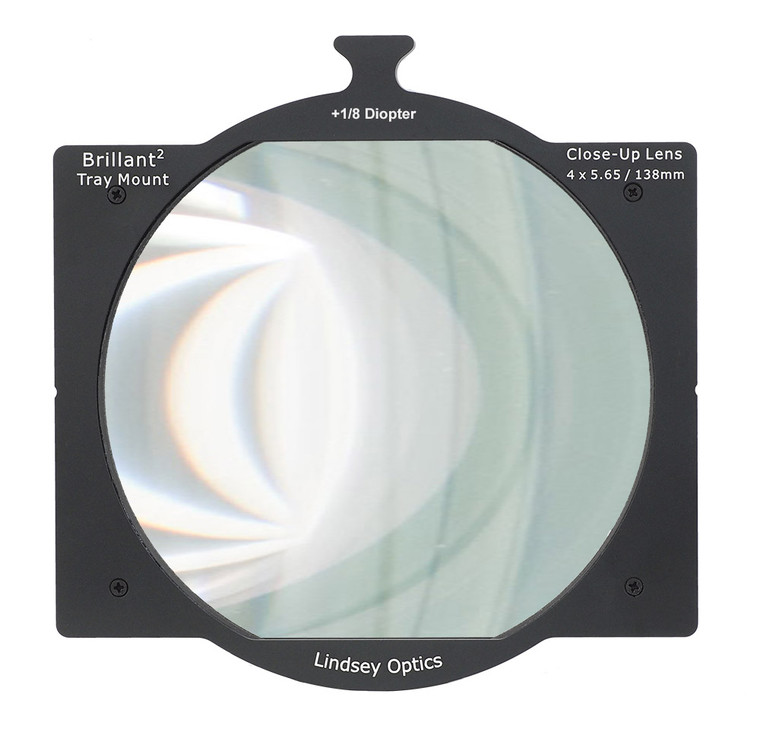 Lindsey Optics +1/8 Diopter Tray Mount Close-Up Lens