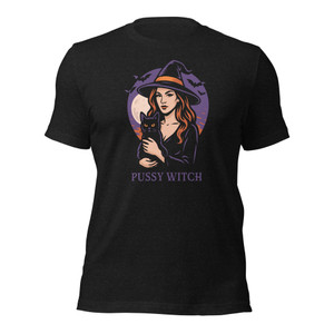 Pussy Cat Witch Halloween T-Shirt Pussy Cat Witch Halloween T-Shirt
