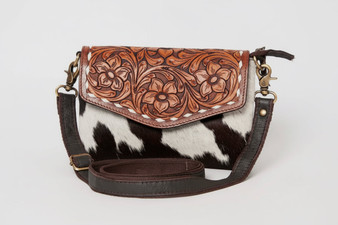 Cowhide Ohlay Purse