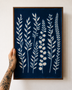 Original Cyanotype - Indigo Meadow