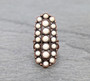 White Copper Cadence Ring