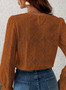 Blooming Blossom Blouse Autumn Orange 