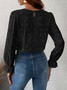 Blooming Blossom Blouse Black