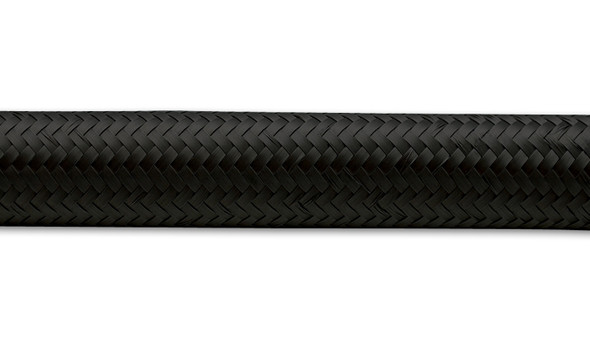 Vibrant Performance 50Ft Roll Of Black Nylon Braided Flex Hose -16An 12003