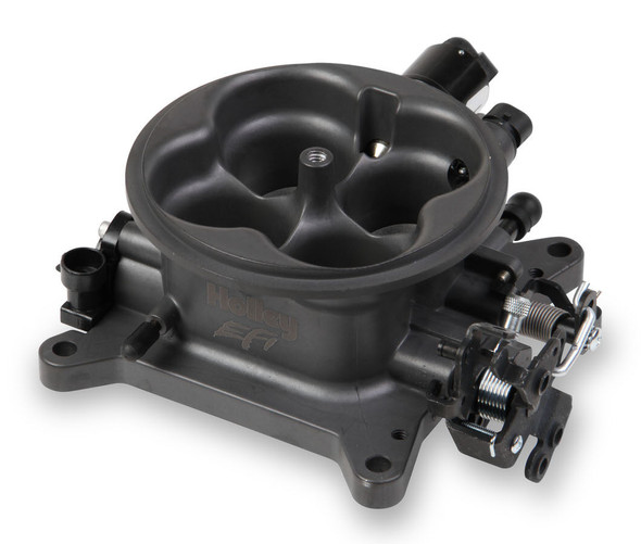 Holley Mpfi Throttle Body 1000 Cfm Hard Core Gray 112-587