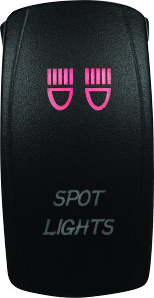 DragonFire Racing Lighted Switch Spot Light On/Off Red