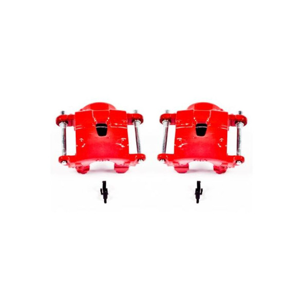 Power Stop 78-85 Avanti II Front Red Calipers w/o Brackets - Pair