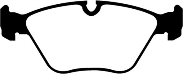 EBC 04-06 BMW X3 2.5 (E83) Redstuff Front Brake Pads