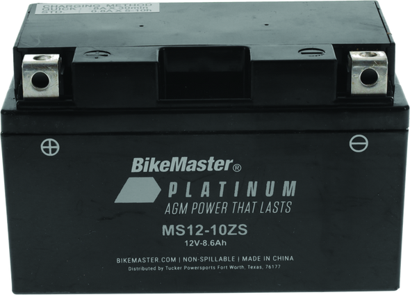 BikeMaster AGM Battery - MS12-10ZS