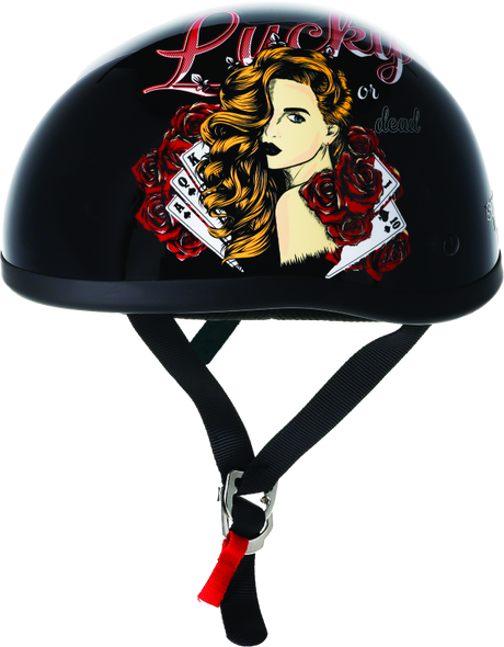 Skid Lids Lucky Lady Original Helmet - XS