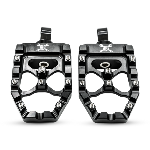 Burly Brand 97-22 Sportster/Dyna MX-Evolution Pegs - Black