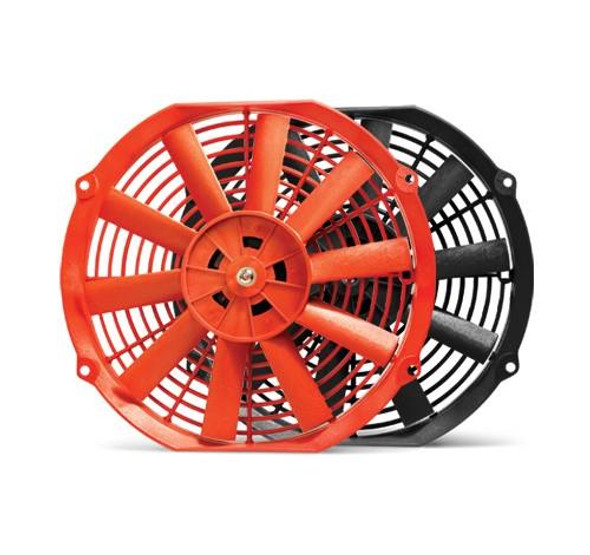 BLOX Racing 10inch Electric Slim Fan - Red BLOX Racing 10inch Electric Slim Fan - Red