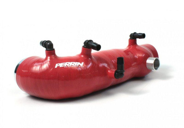 Perrin 2022+ Subaru WRX Red 3in Turbo Inlet Hose w/ Nozzle