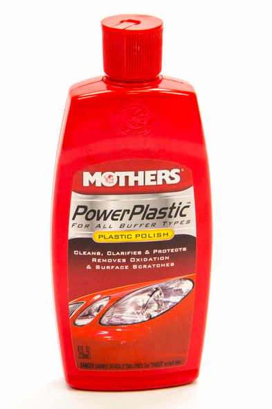 Mothers Power Plastic Cleaner/ Polish 8Oz 08808