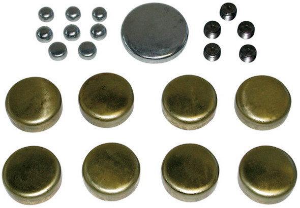 Proform Brass Freeze Plug Kit Chrysler 318/360 66557