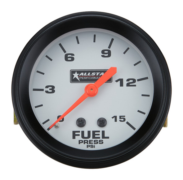 Allstar Performance Fuel Pressure Gauge 0-15Psi 2-5/8In All80098