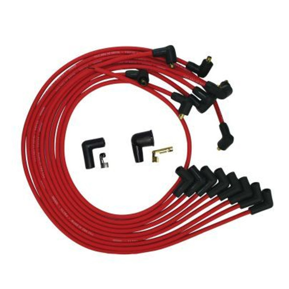 Moroso Ultra Plug Wire Set Bbc Under V/C Red 52044