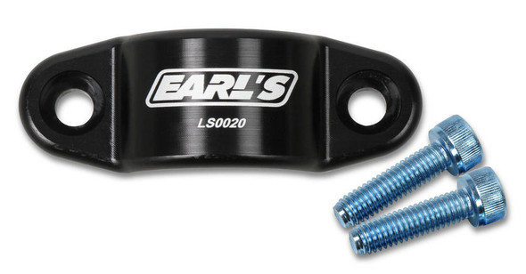 Earls Ls Oil Cooler Block Off Plate W/ 1/8Npt Port Ls0020Erl