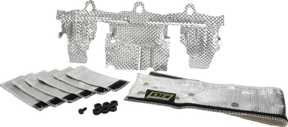 Design Engineering Jeep Fuel Rail & Injecto R Cover Heat Sheild Kit 10378