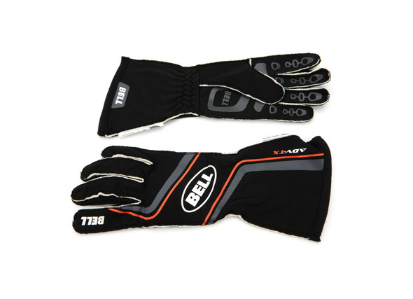 Bell Helmets Glove Adv-Tx Black/Org Medium Sfi 3.3/5 Br20022