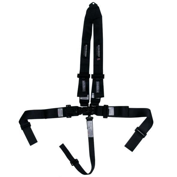 Ultra Shield Harness 5Pt Black V- Shoulder Pull-Down Hb22031V