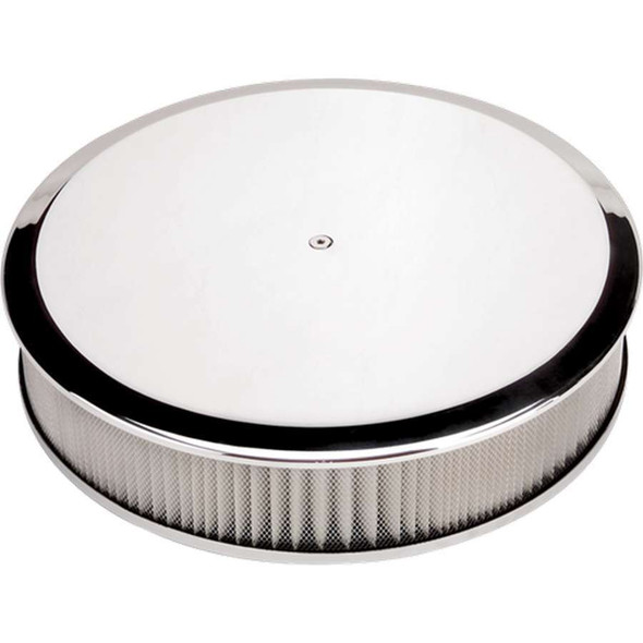 Billet Specialties Air Cleaner 14In Round Plain 15829