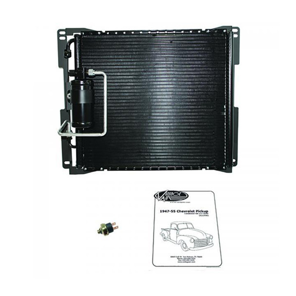Vintage Air 47-55 Chevy P/U Surefit Condenser Kit W/Drier 021550