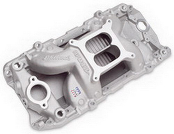 Edelbrock Bbc Performer Rpm A/G Manifold- O/P - 396-502 7561
