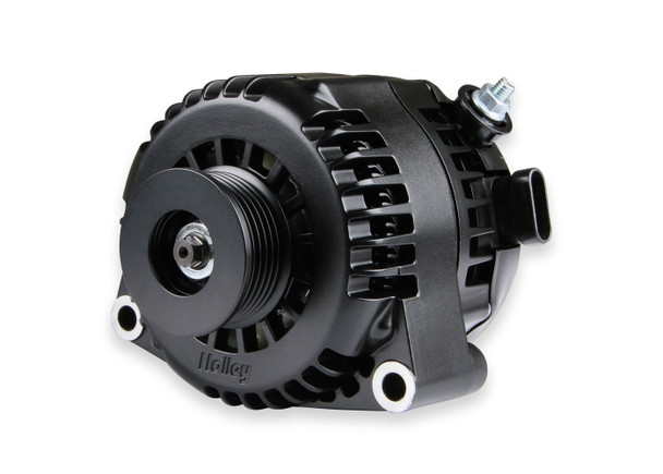 Holley Alternator Serpentine Gm 150Amp  1-Wire Black 197-303