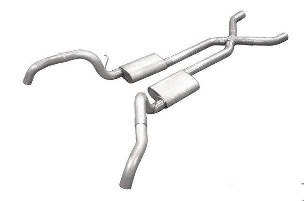 Pypes Performance Exhaust 67-69 Gm F-Body Crossmem Ber Back Exhaust 2.5In Sgf60T