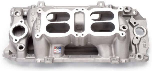 Edelbrock Bbc Performer Rpm Dual Quad A/G Manifold - O/P 7520
