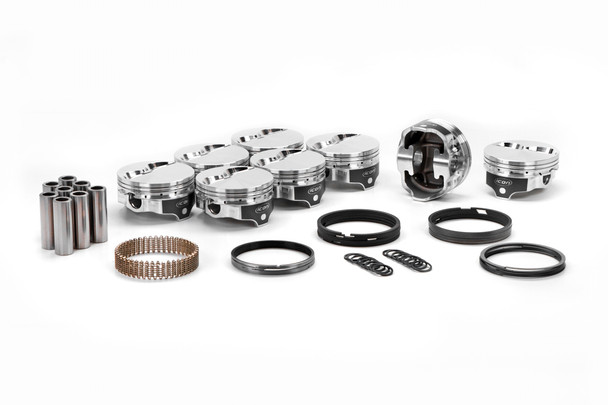 Icon Pistons Sbf Ft Forged Piston Set 4.030 Bore -5.3Cc Ic720.030 Icon Pistons Sbf Ft Forged Piston Set 4.030 Bore -5.3Cc Ic720.030