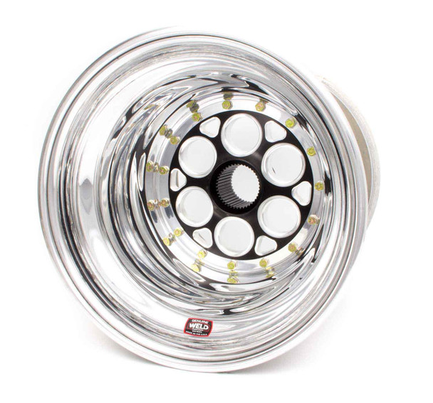 Weld Racing 15X15 6In Bs Inner Bead Lock Black Center 735B-51536