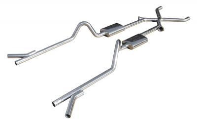 Pypes Performance Exhaust 55-57 Chevy 2.5 Exhaust W/X-Pipe Sgc11R