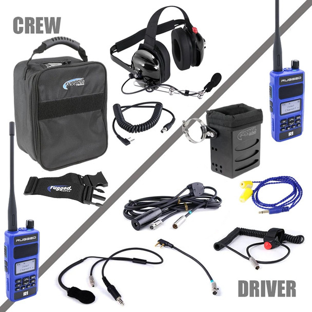 Rugged Radios Radio System Complete Team Imsa R1 Uhf / Vhf Imsa-R1