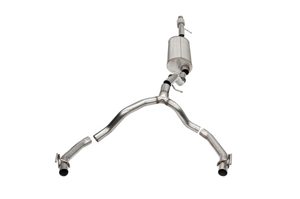 Corsa Performance 21-   Cadillac Escalade 6.2L Cat Back Exhaust 21131