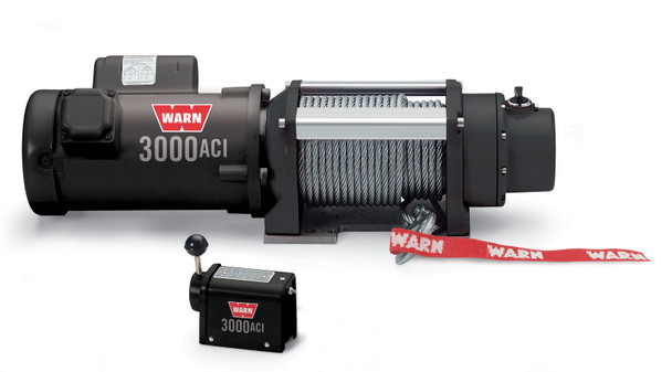 Warn Aci 3000-115V Hard Wire Winch 3000Lb Wire Rope 93000