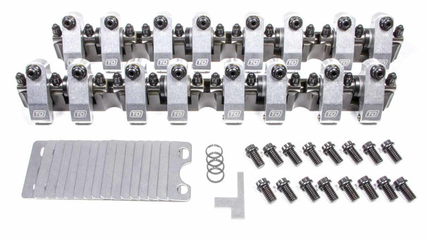 T And D Machine Sbf Shaft Rocker Arm Kit - 1.65/1.65 Ratio 7341-165/165