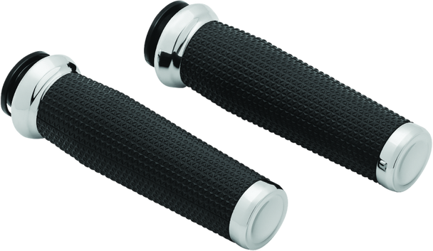Kuryakyn Thresher Grips 18-Up Indian Models Chrome