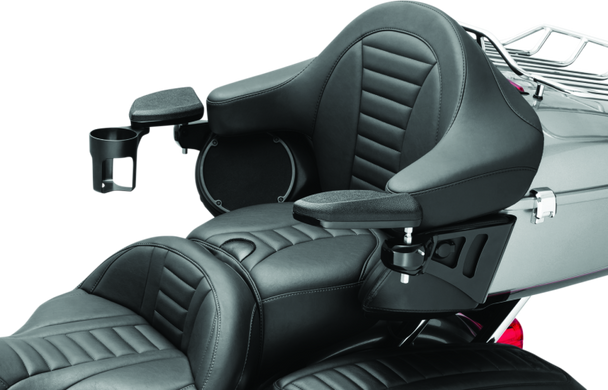 Kuryakyn Passenger Armrest 14-Up Touring & Tri Glide Black
