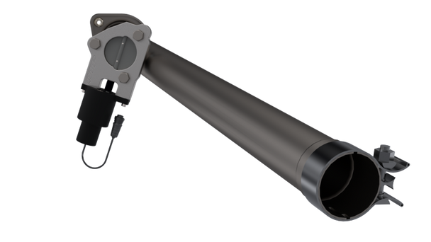 QTP 15-18 Ford F-150 CC/EC Standard Bed 2.5in 304SS Aggressor Cutout Mid Pipe