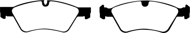 EBC 05-06 Mercedes-Benz G55 AMG 5.4 Supercharged Greenstuff Front Brake Pads