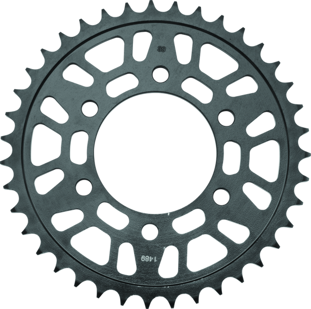 BikeMaster Kawasaki Rear Steel Sprocket 525 39T - Black