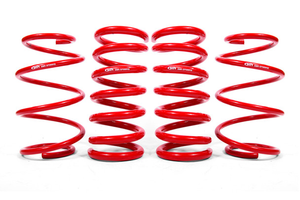 BMR 15-20 Ford Mustang S550 Lowering Spring Kit (Set Of 4) - Red