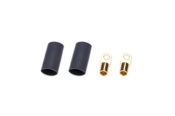 Quickcar Racing Products Ring Terminal #8 8 Ga W/Heat Shrink Pair 57-465