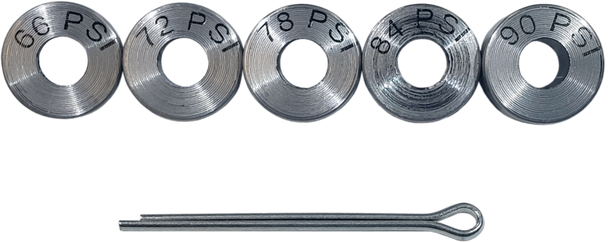 Boundary 89-05 Ford/Mazda BP (All Types) I4 Shim Kit (7/14/21/28/35 PSI) w/Retaining Pin