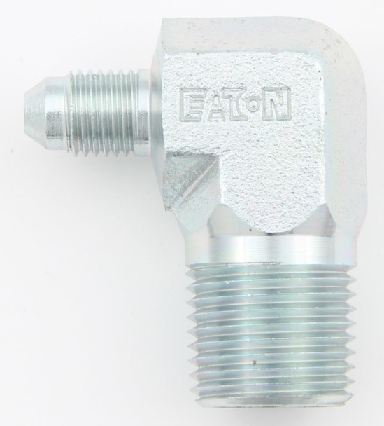 Aeroquip 90 Male Elbow #4 To 3/8 Npt Steel Fitting Fcm2618