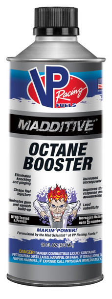 Vp Racing Octane Booster Unleaded 16Oz 28555